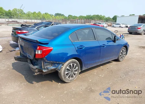 2012 Honda Civic Lx z USA, uszkodzony, nr VIN 19XFB2F56CE080919
